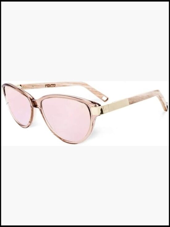 Handmade Acetate and Wood Sunglasses with Polarized Lenses